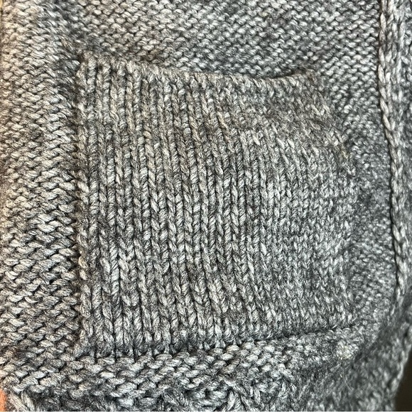 Paola Manfredi Women’s Gray Button-Down Wool Blend Cardigan Size M - Picture 5 of 11